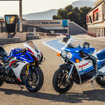 スズキ GSX-R1000R（左）とGSX-R750（右）