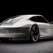 ポルシェ911 再解釈モデルのCG