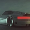 ポルシェ911 再解釈モデルのCG