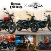 ORTIGA×ROYAL ENFIELD 新型 ハンター 350 特別な展示イベント