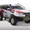 「TOYOTA GAZOO Racing Indonesia」のトヨタ『フォーチュナー』塙郁夫選手搭乗車