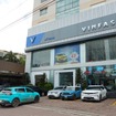 ハノイ市内のVinFastディーラー。このディーラーでは毎月500台を販売し、VF3はほぼトップを独走しているという