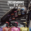 超強力マグネットのスマホホルダー「FREAKMOUNT2.0」に新色5色のカラバリが登場