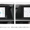 車内マルチメディアイメージ 左「ゆいまるくん」 右「危険箇所 アラート」