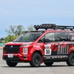 チーム三菱ラリーアートのサポートカー、デリカD:5