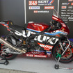 YOSHIMURA SERT MOTUL チームのピット（鈴鹿8耐2025）