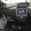 コクピットまわりにほとんどのユニットを設置するオーナーならではのインストールスタイルも高音質の要因になった。