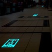 駅ビル・大型商業施設での設置イメージ（発光時）