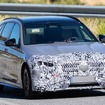 メルセデスベンツ Cクラス・ステーションワゴン 改良新型のプロトタイプ
