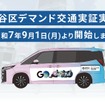 『GOシャトル』を活用した渋谷区デマンド交通実証実験