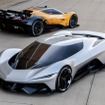 シボレー「コルベットCX」とコルベット「CX.R Vision Gran Turismo」