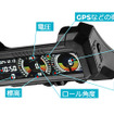 カーメイトのジムニー専用デジタルランドメーター