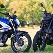 スズキ ジクサー250 ＆ ヤマハ MT-25