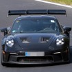 ポルシェ 911 GT3 RS 改良新型のプロトタイプ