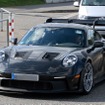 ポルシェ 911 GT3 RS 改良新型のプロトタイプ