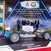 ミツビシ・モーターズ・タイランドがバンコクのタルン技術学校にPHEV技術展示モデルを寄贈