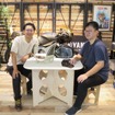 田中さん（左）と里中さん（右）は、「自信をもって送り出せる」と胸を張る