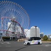 日産による自動運転のデモなストレーション（3月）