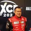 優勝した112号車のドライバーのチャヤポン・ヨーター選手