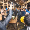 宿泊するきっかけとなった交流会「フィニッシャーズMTG」の様子