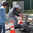 転てつ機操作体験