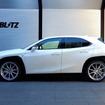 ブリッツ DAMPER ZZ-R　レクサス・UX装着例（基準車高：フロント 58mmダウン / リア 56mmダウン）