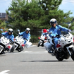 白バイ走行イベント