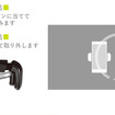 『N-ONE e:』専用スマホホルダー クイック