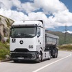 メルセデスベンツの燃料電池トラック「GenH2」のプロトタイプ