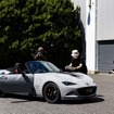 マツダ スピリットレーシング ロードスター12Rのスキャニングの様子