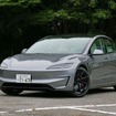 モデル3の最上位グレード「パフォーマンス」。前後2モーターで最大出力は460hp、最高速度は261km/h、0→100km/hを3.1秒で走り切る