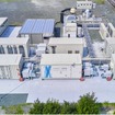 JERA新名古屋火力発電所に設置した水素製造実証の全景