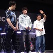 チーム角田　左からJunia（ZETA DIVISION所属）、iiTzTimmy(ティミー）、角田裕毅