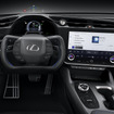 レクサス RZの「F SPORT」に採用されたステアバイワイヤ用ステアリングホイール