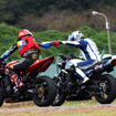 「鉄馬レース」第一ヒート、第二ヒートで優勝を飾った丸山浩氏