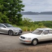 1990年のLS400と2019年のLS500