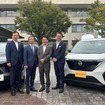 日産自動車、京都府京田辺市、同志社大学、京都日産自動車が、脱炭素社会の実現と災害対応に関し電気自動車（EV）を活用する「脱炭素化及び強靱化に関する連携協定」を締結