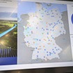 アウトバーンの急速充電網計画（緑は営業中。オレンジは建設中。ブルーは設置予定）。IAAモビリティ / IAAサミットのアウトバーン GmbH