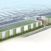 横浜市に計画中の「次世代基幹物流施設」イメージ　