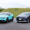 日産 リーフ 新型（左）とリーフ AUTECH 新型（右）