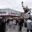 大阪・関西万博が閉幕、184日間で2500万人超が来場した（写真は初日）