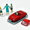 「こどもの国×ＴＬＶ　ダットサン　ベビイ　レストア車（赤）　フィギュア付」