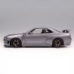 日産『スカイラインGT-R』（BNR34）の1/18スケールミニカー