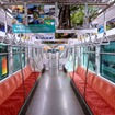 ラッピングモノレール「平成狸合戦ぽんぽこ×多摩の魅力発信」（多摩都市モノレール）