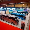 ユートンバス（宇通客車）が「Busworld Europe 2025」で新型電動バス4車種を発表