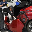 自動車工職種の高尾 翔太選手