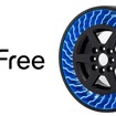 空気充填が要らない次世代タイヤ「AirFree」