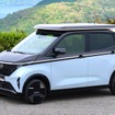 日産サクラの電動スライド式ソーラーシステム「Ao-Solar Extender（あおぞら エクステンダー）」搭載プロトタイプ