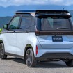 日産サクラの電動スライド式ソーラーシステム「Ao-Solar Extender（あおぞら エクステンダー）」搭載プロトタイプ