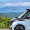 日産サクラの電動スライド式ソーラーシステム「Ao-Solar Extender（あおぞら エクステンダー）」搭載プロトタイプ